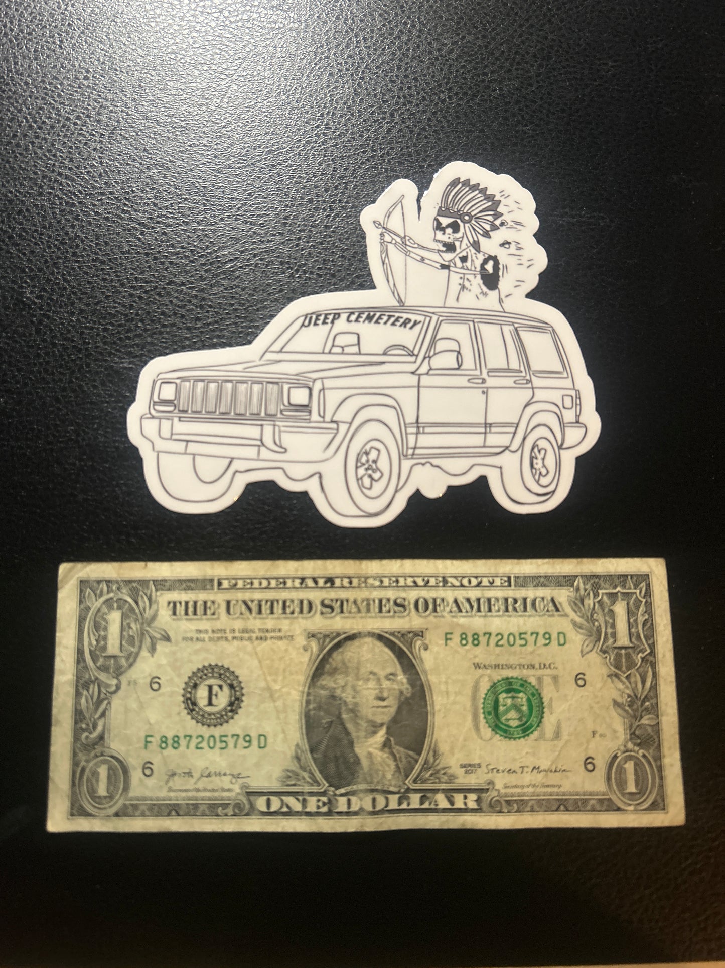 Large 97-01 Cherokee XJ Vinyl Decal