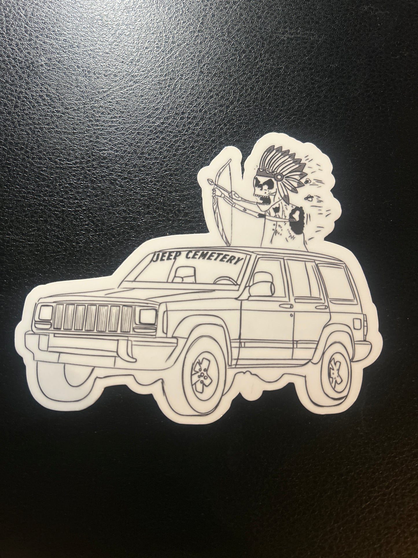 Large 97-01 Cherokee XJ Vinyl Decal