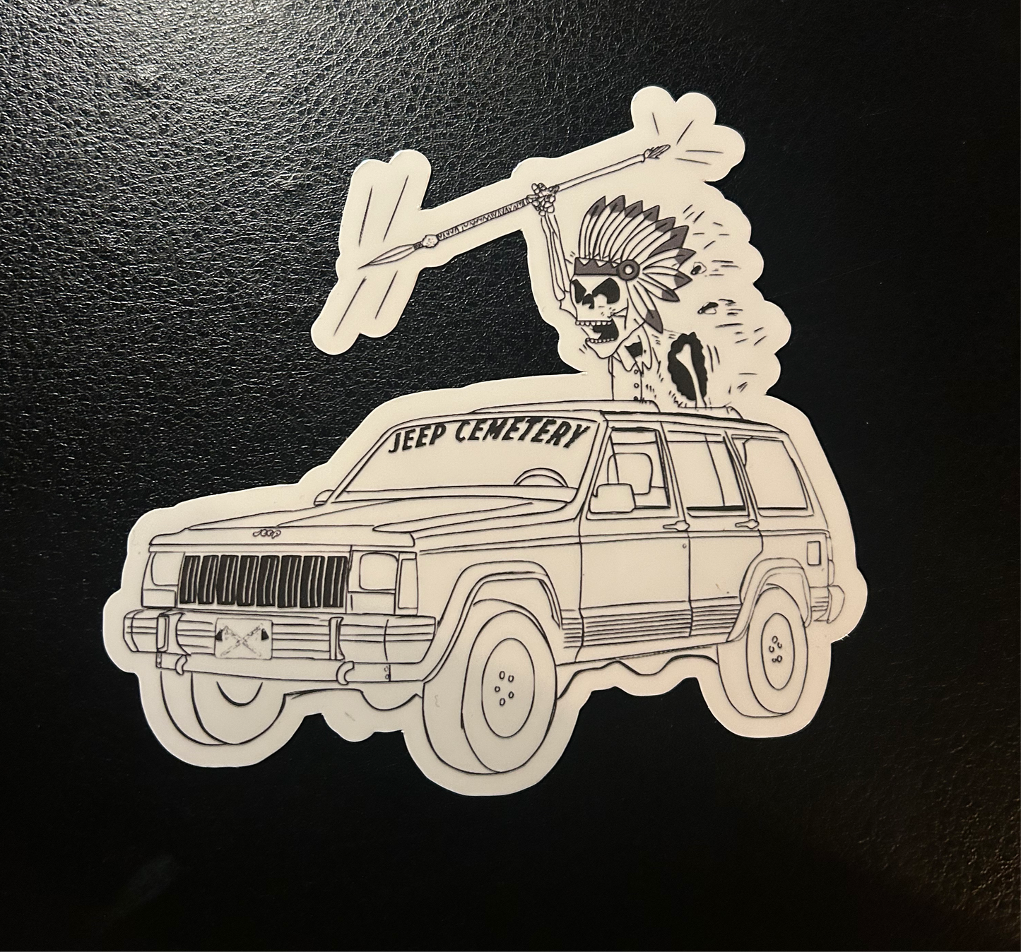 Large 84-96 Cherokee XJ Vinyl Decal